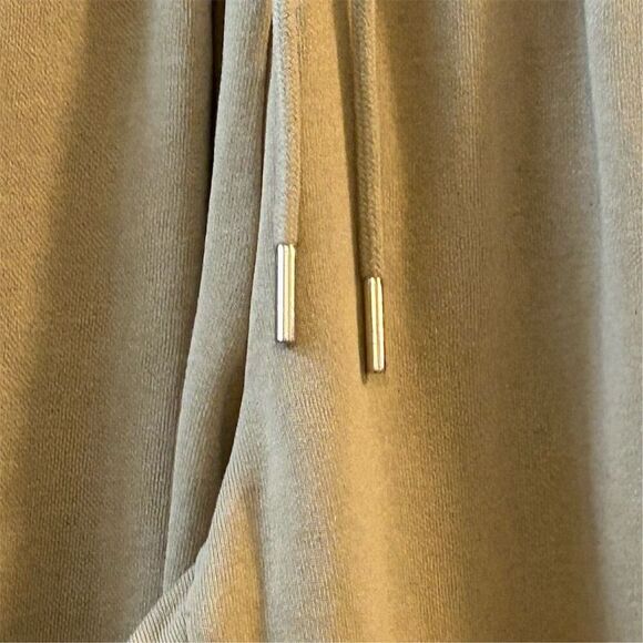 H&M Women's XS Beige Jogger Pants Tapered Casual Elastic Waist - Picture 3 of 12